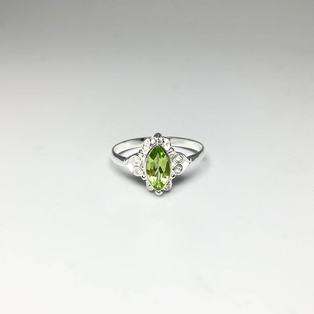 Peridot Ring-Rocks and Gems Canada