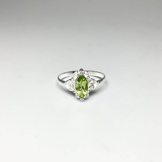 Peridot Ring-Rocks and Gems Canada