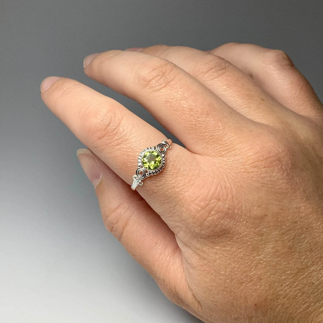 Peridot Ring-Rocks and Gems Canada