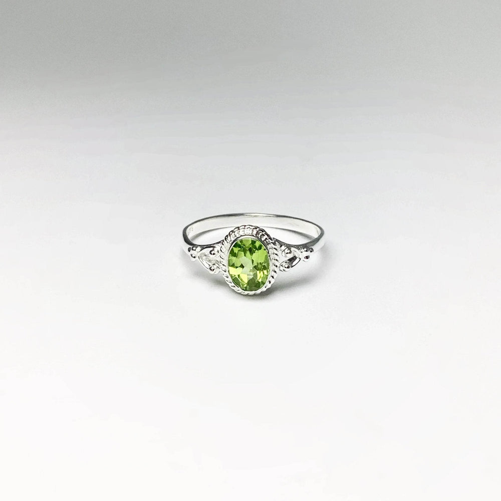 Peridot Ring-Rocks and Gems Canada