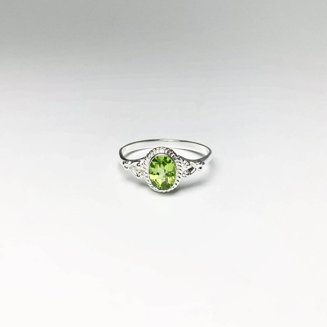 Peridot Ring-Rocks and Gems Canada