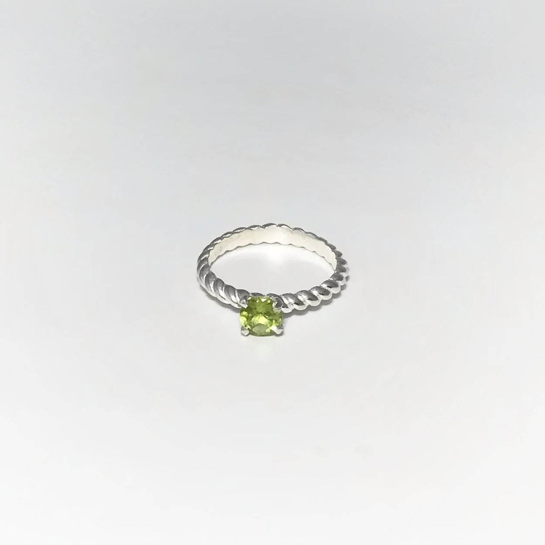 Peridot Ring-Rocks and Gems Canada