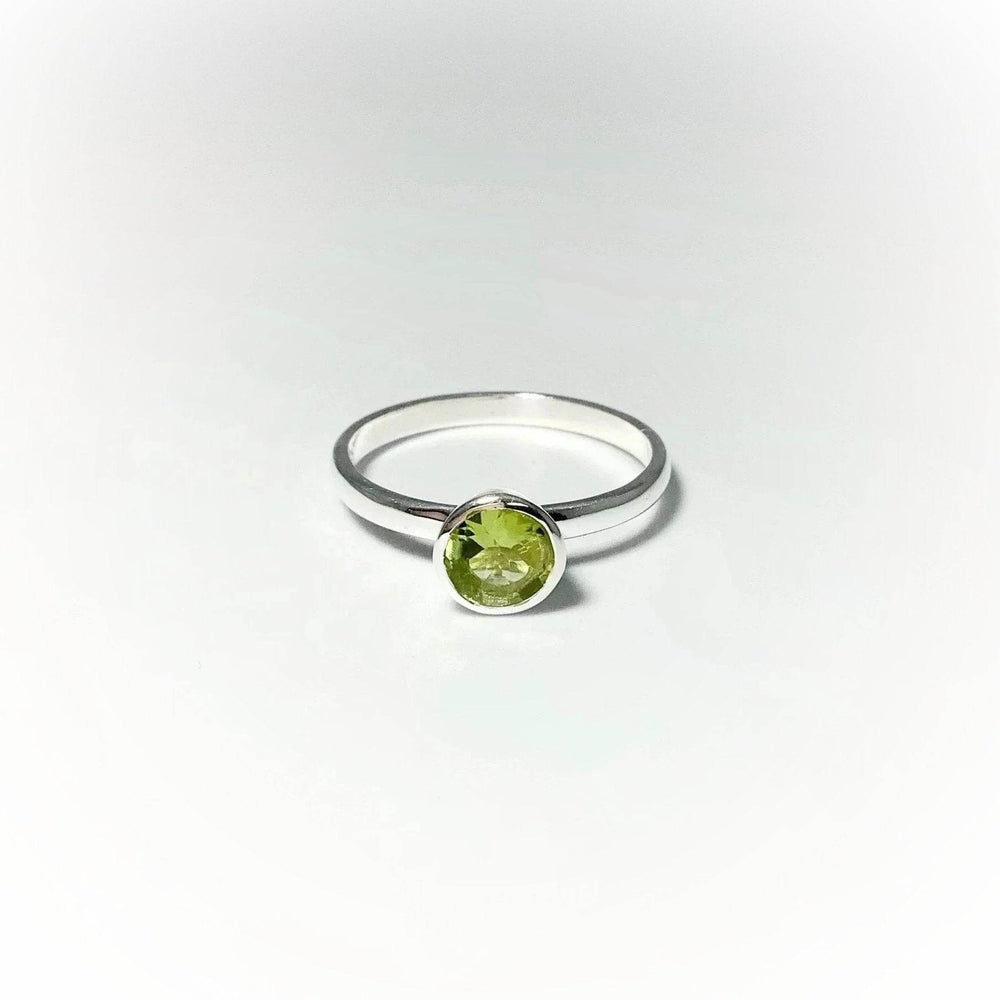 Peridot Ring-Rocks and Gems Canada