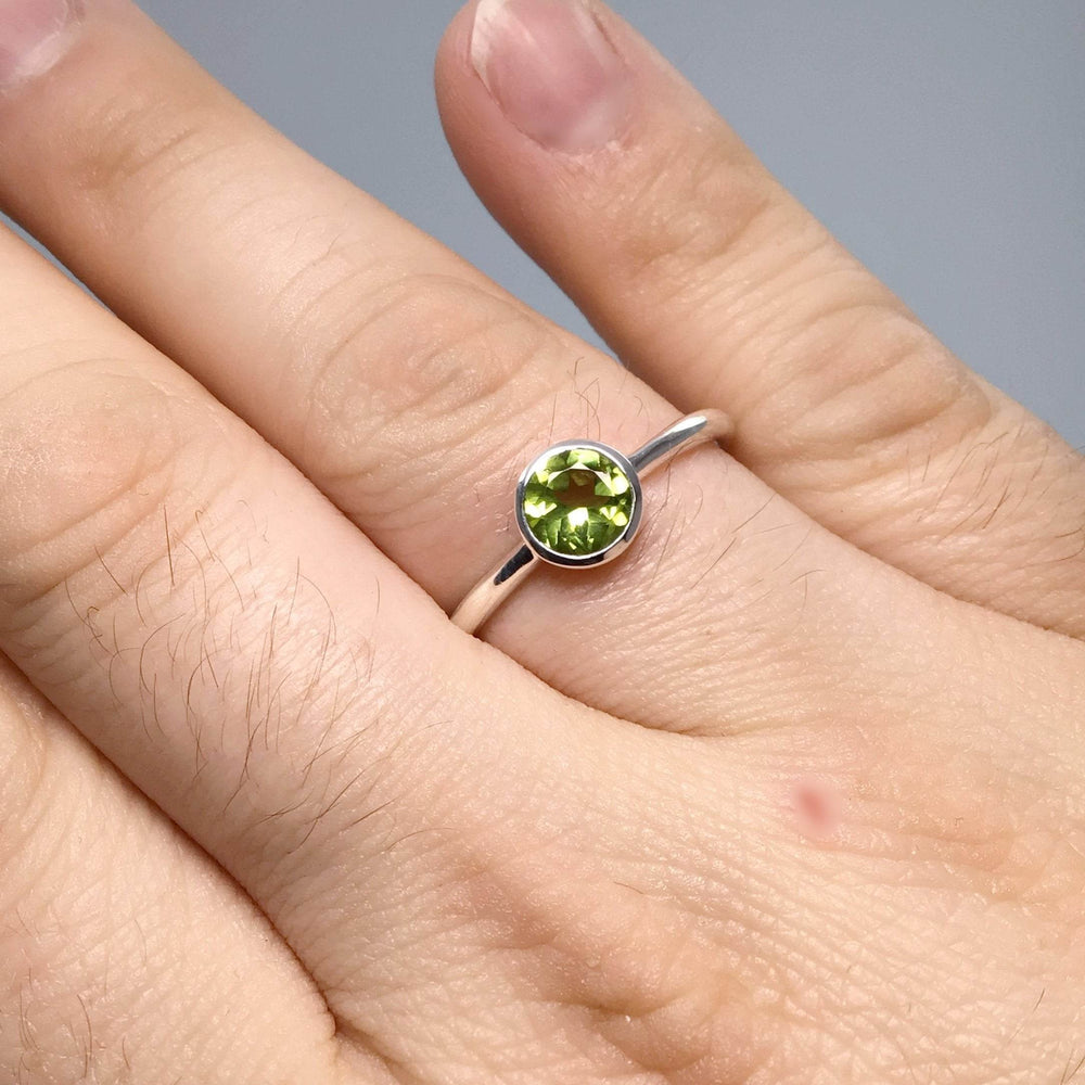 Peridot Ring-Rocks and Gems Canada