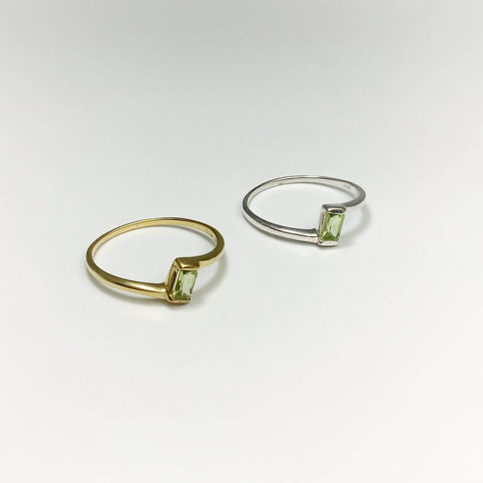 Peridot Ring-Rocks and Gems Canada