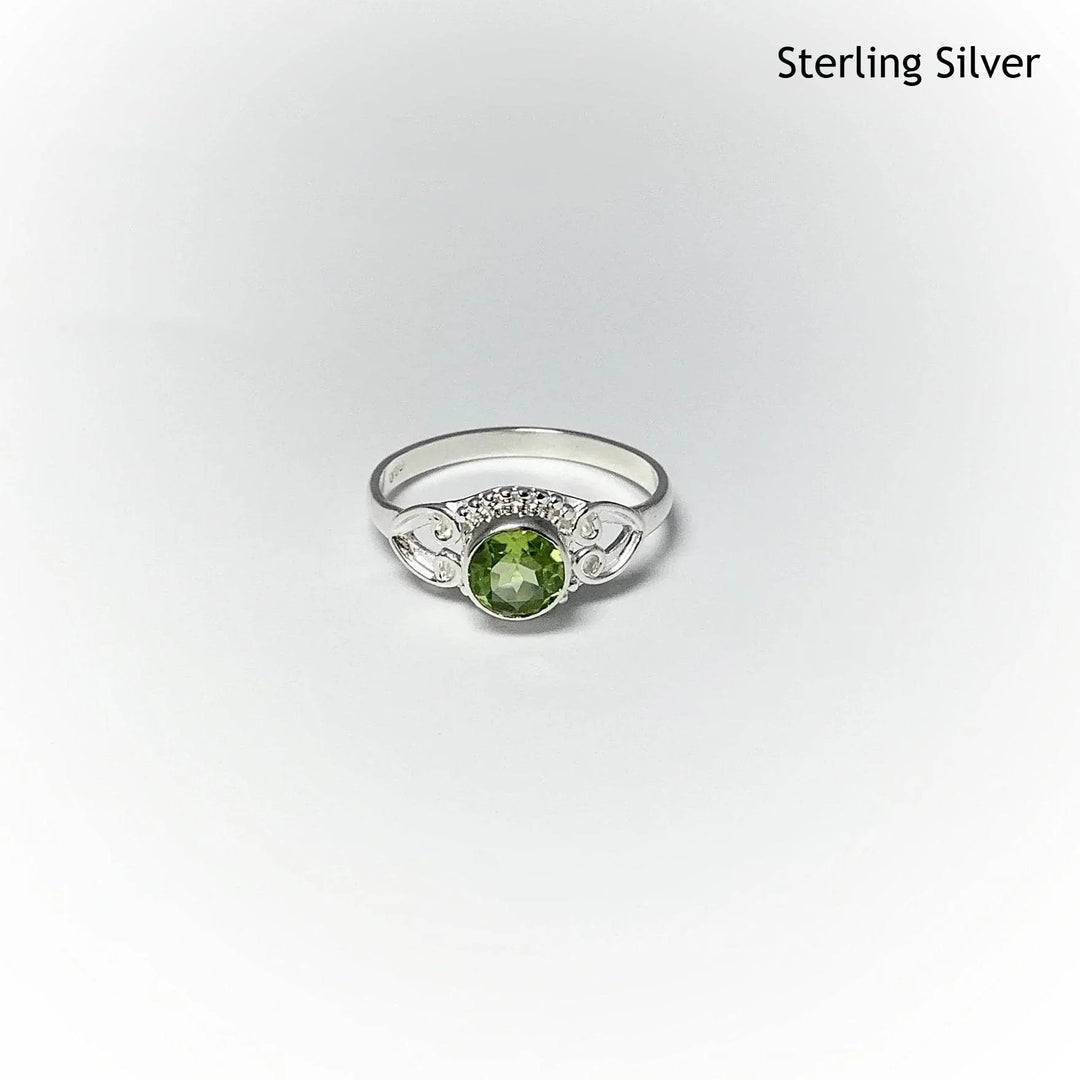 Peridot Ring-Rocks and Gems Canada