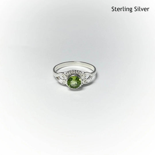 Peridot Ring-Rocks and Gems Canada