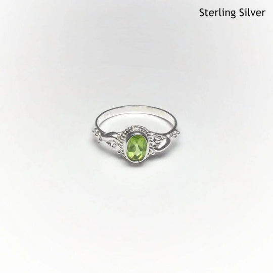 Peridot Ring-Rocks and Gems Canada