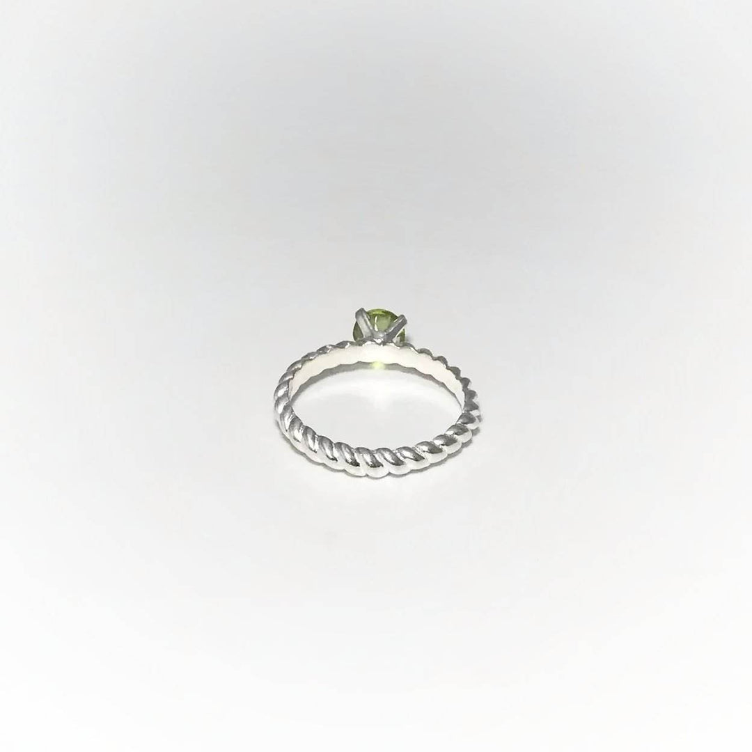Peridot Ring-Rocks and Gems Canada