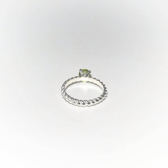 Peridot Ring-Rocks and Gems Canada