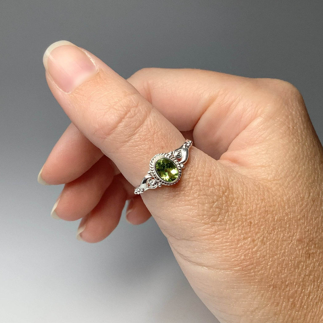 Peridot Ring-Rocks and Gems Canada