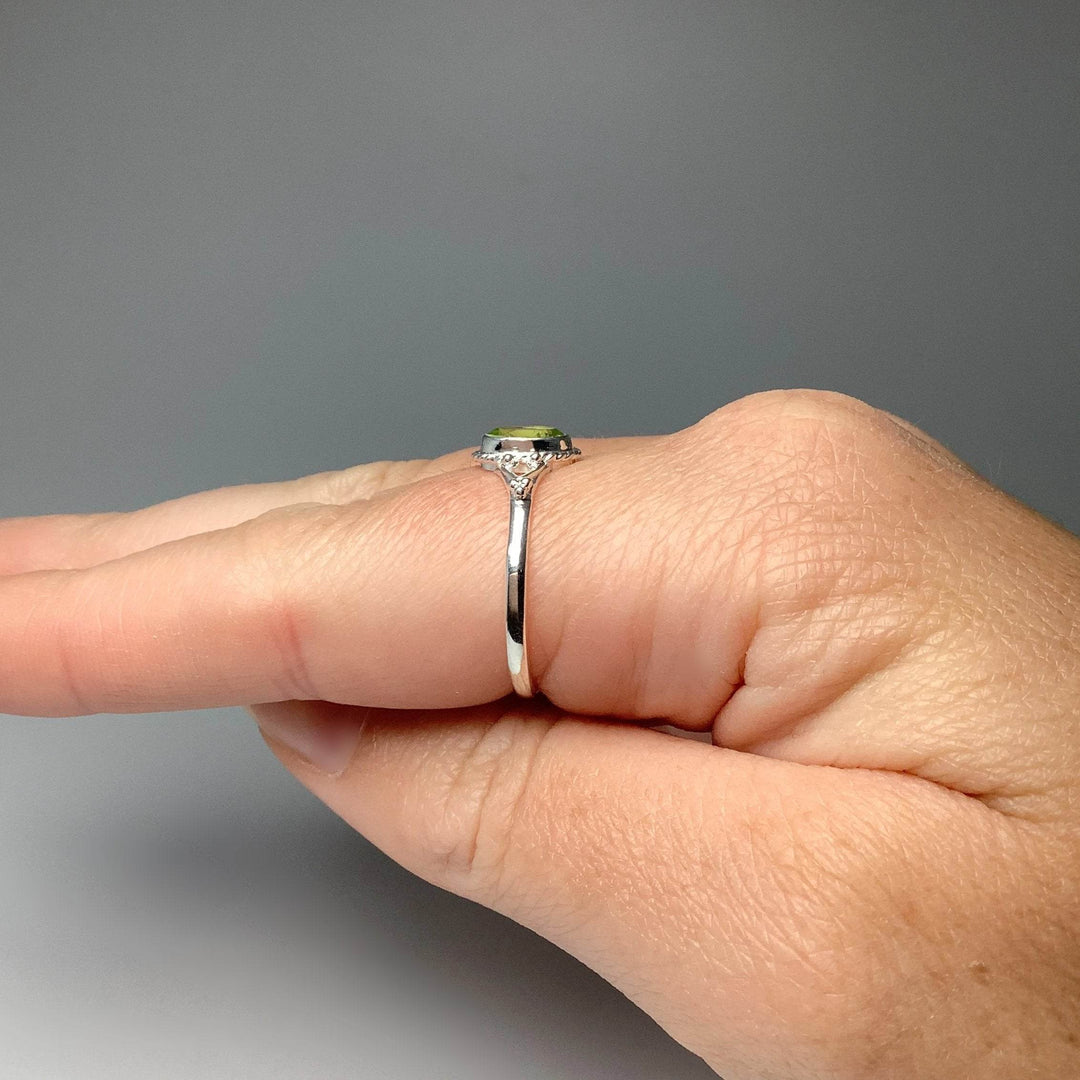 Peridot Ring-Rocks and Gems Canada