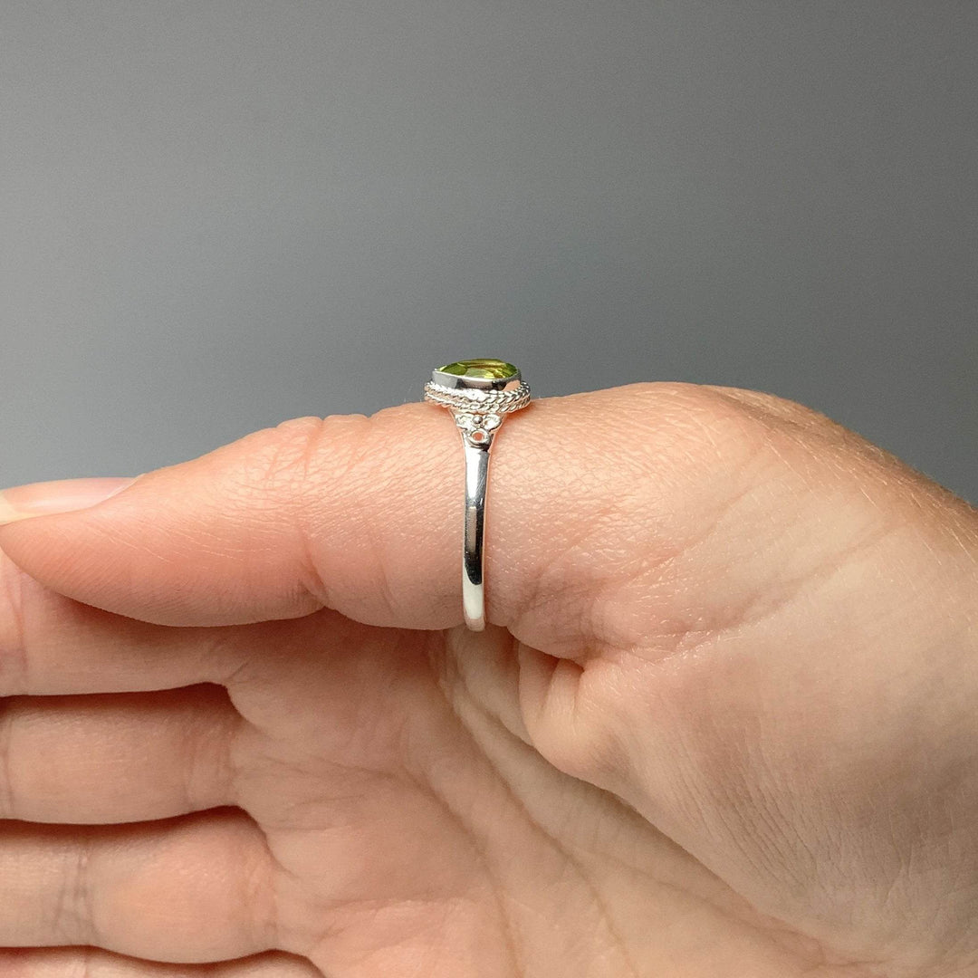 Peridot Ring-Rocks and Gems Canada