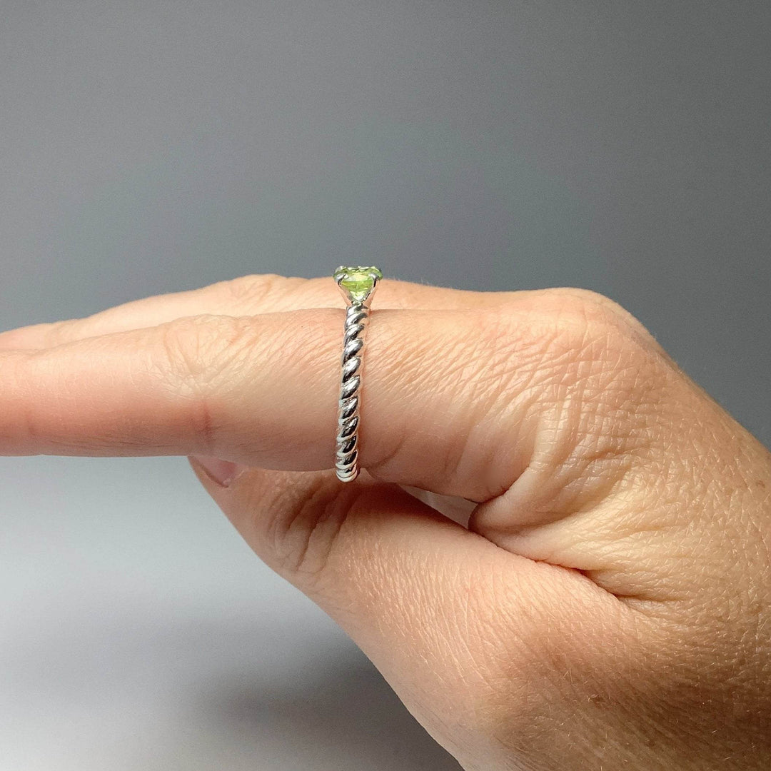 Peridot Ring-Rocks and Gems Canada