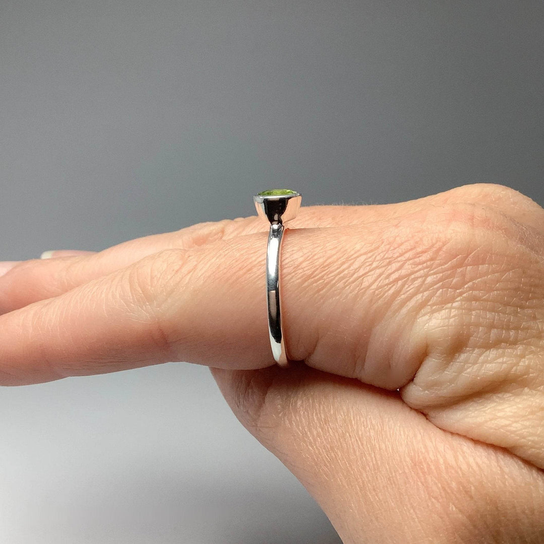 Peridot Ring-Rocks and Gems Canada