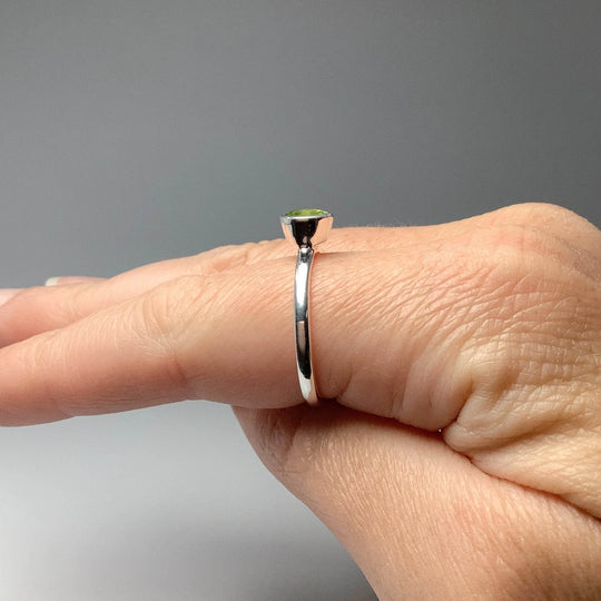 Peridot Ring-Rocks and Gems Canada