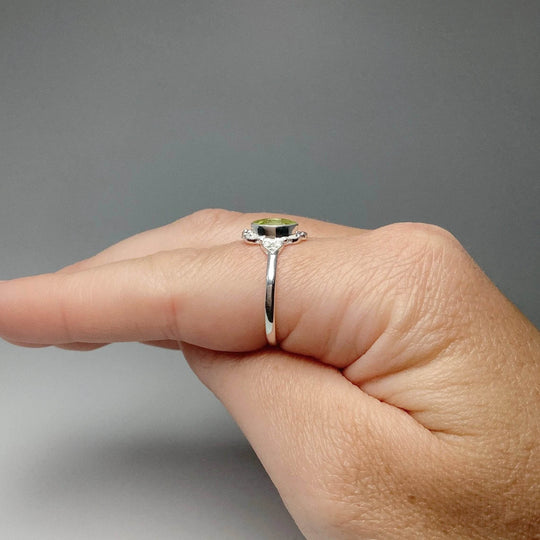 Peridot Ring-Rocks and Gems Canada