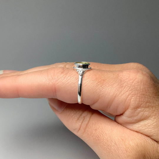 Peridot Ring-Rocks and Gems Canada
