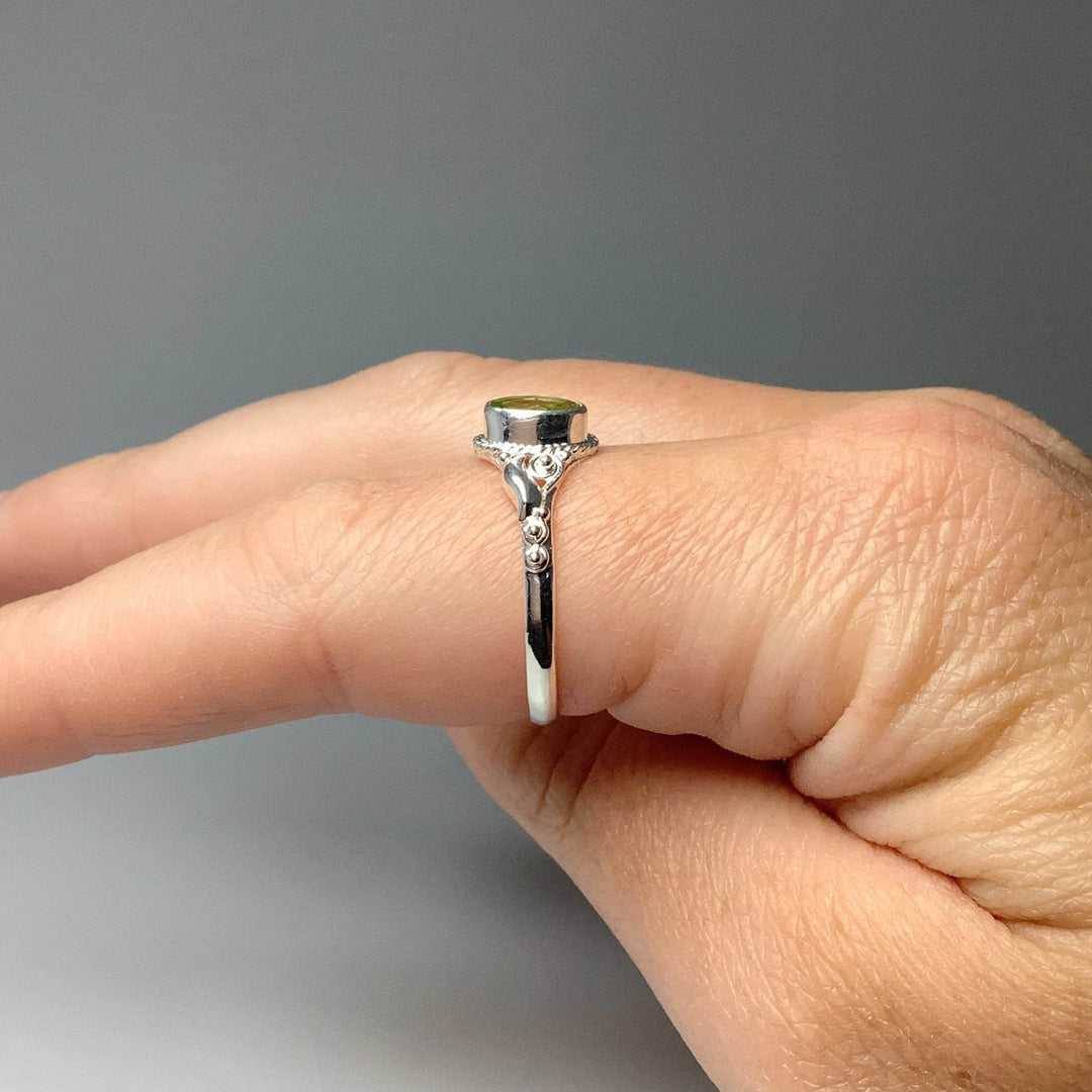 Peridot Ring-Rocks and Gems Canada