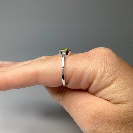 Peridot Ring-Rocks and Gems Canada