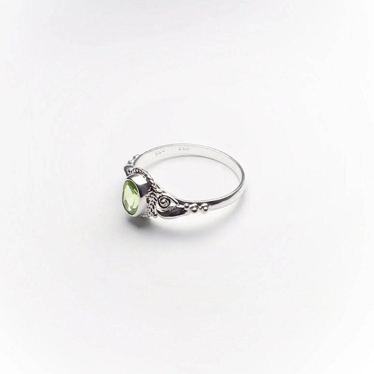 Peridot Ring-Rocks and Gems Canada