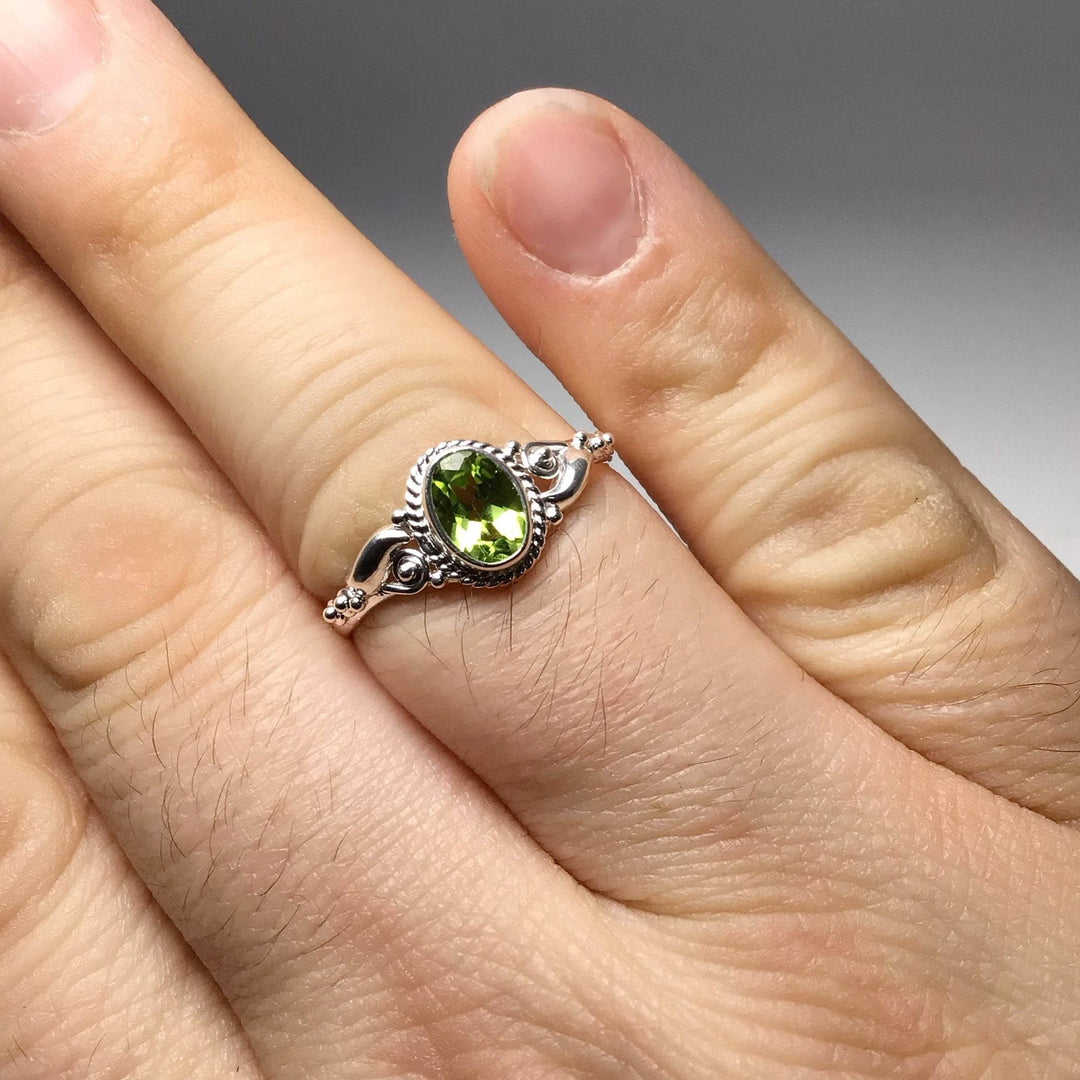 Peridot Ring-Rocks and Gems Canada