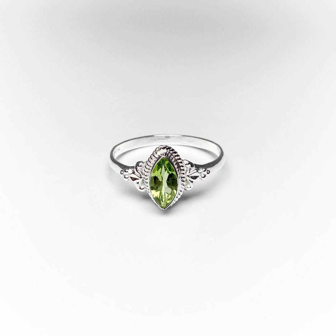 Peridot Ring-Rocks and Gems Canada