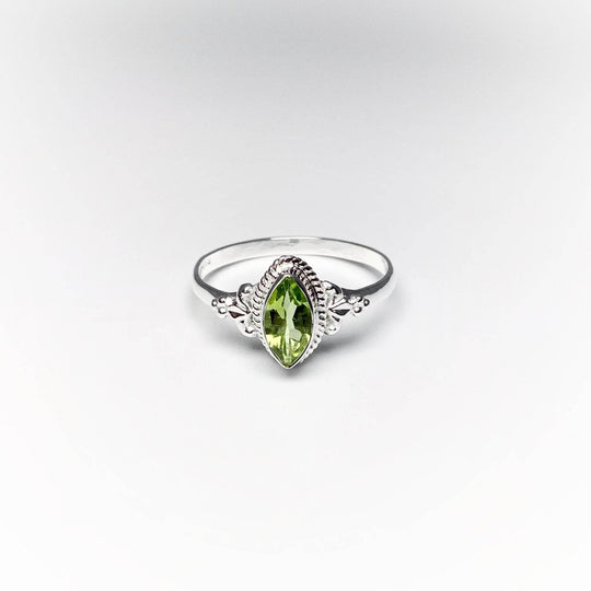 Peridot Ring-Rocks and Gems Canada