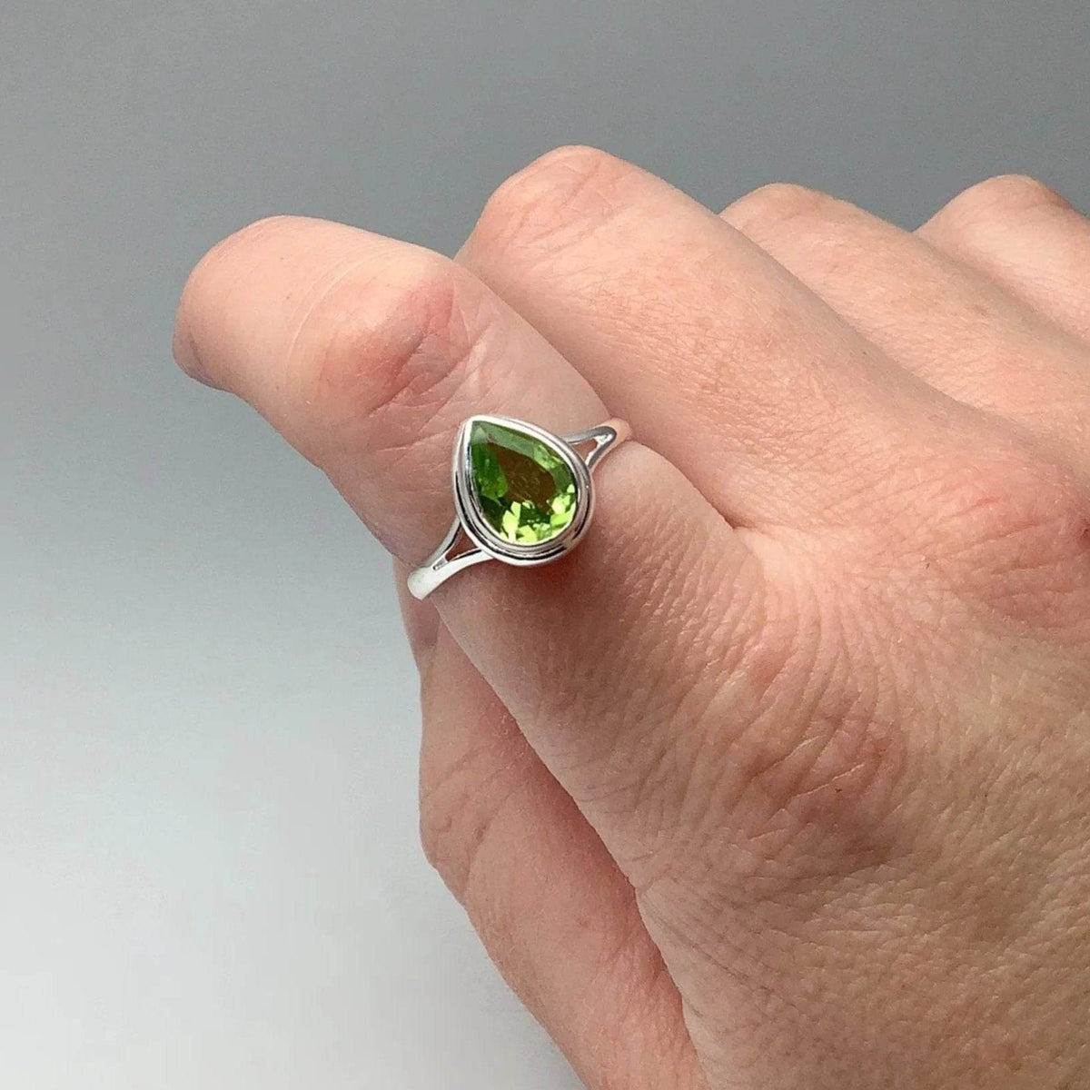 Peridot Ring-Rocks and Gems Canada