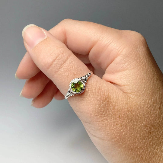 Peridot Ring-Rocks and Gems Canada