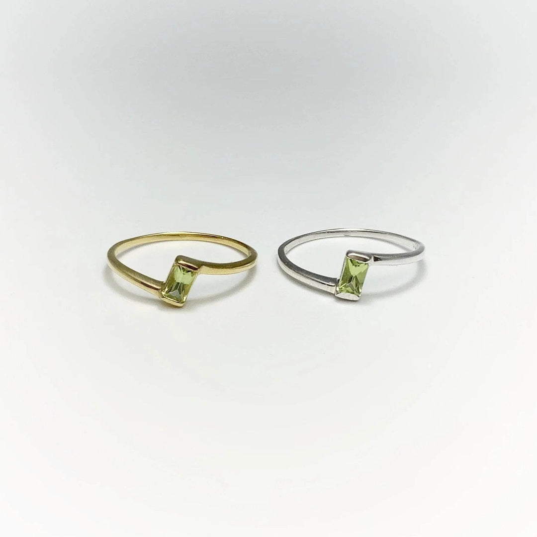 Peridot Ring-Rocks and Gems Canada