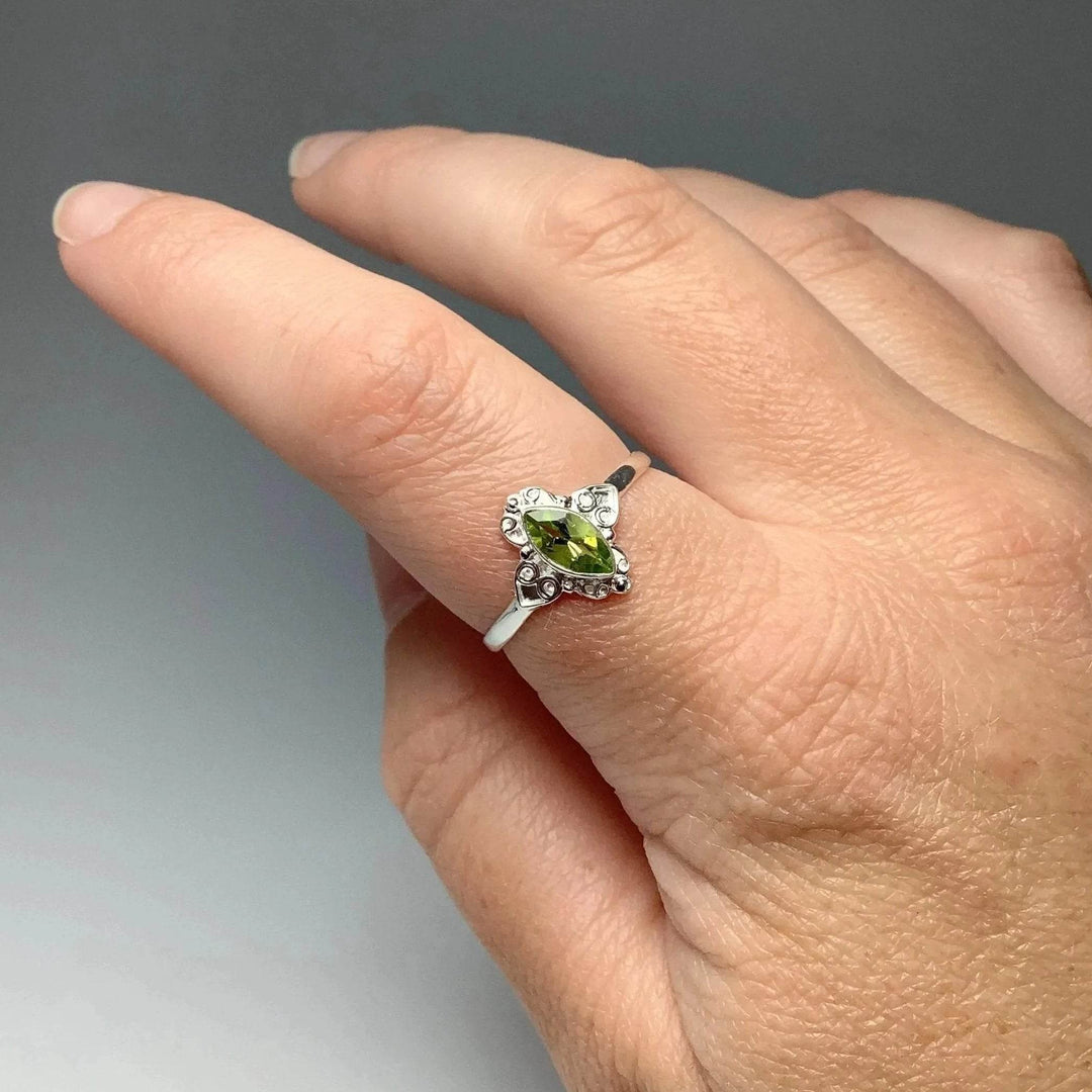 Peridot Ring-Rocks and Gems Canada