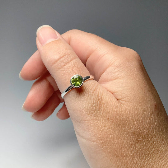 Peridot Ring-Rocks and Gems Canada