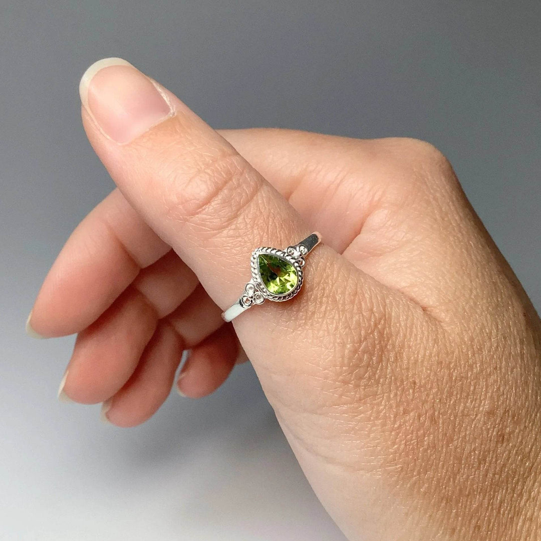 Peridot Ring-Rocks and Gems Canada