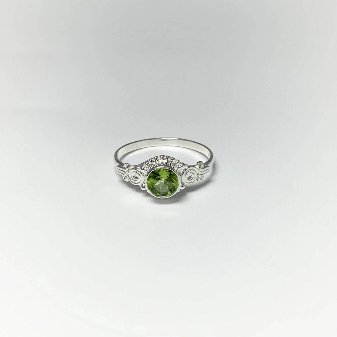 Peridot Ring-Rocks and Gems Canada