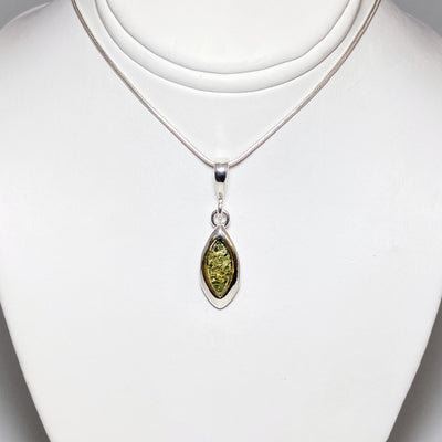 Green Amber Pendant