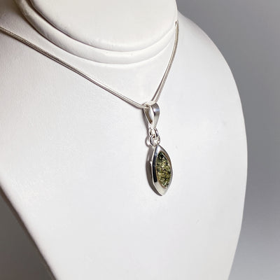 Green Amber Pendant