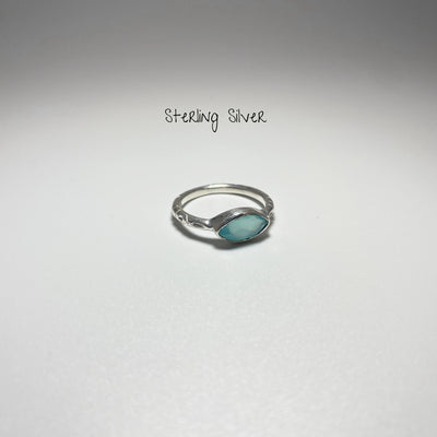 Blue Onyx Ring