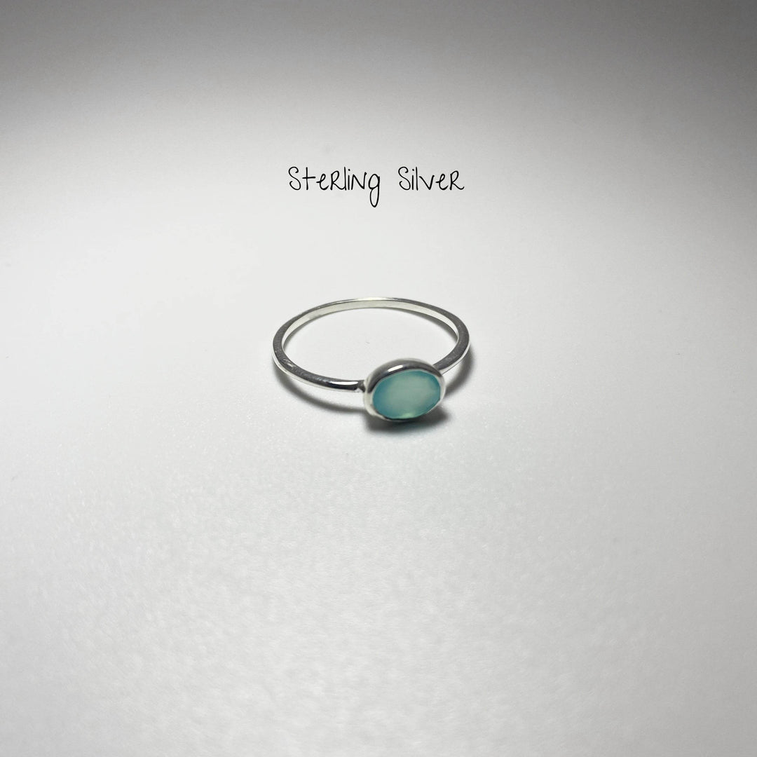 Blue Onyx Ring - Rocks and Gems Canada