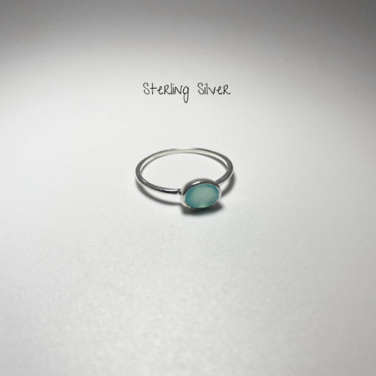 Blue Onyx Ring - Rocks and Gems Canada