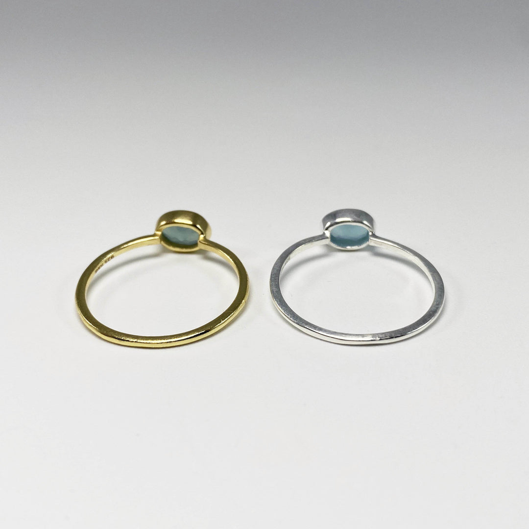 Blue Onyx Ring - Rocks and Gems Canada