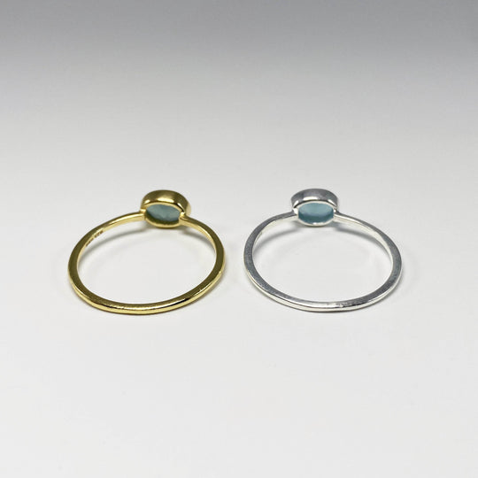 Blue Onyx Ring - Rocks and Gems Canada
