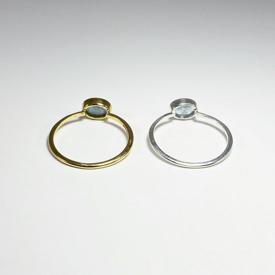 Aquamarine Ring - Rocks and Gems Canada