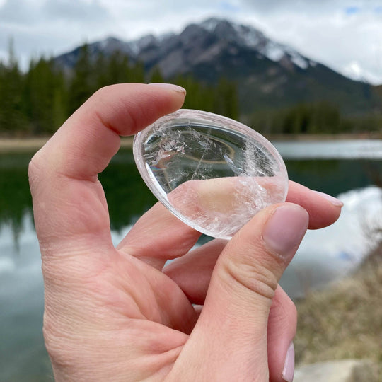 Worry Stone - Quartz - Rocks and Gems Canada
