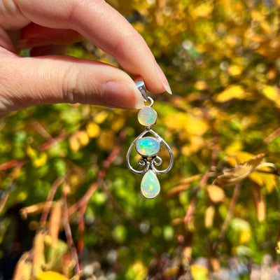 Fire Opal Pendant