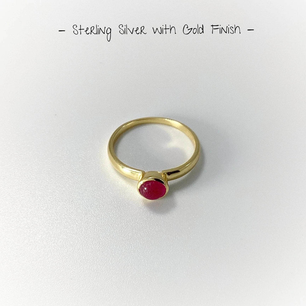 Pink Jade Ring-Rocks and Gems Canada