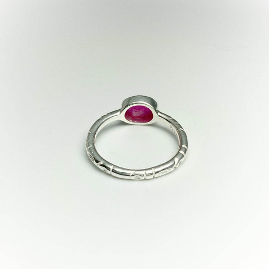 Pink Jade Ring-Rocks and Gems Canada