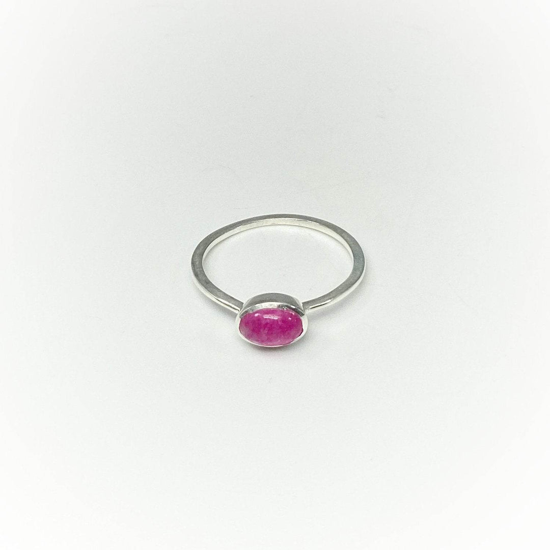 Pink Jade Ring-Rocks and Gems Canada