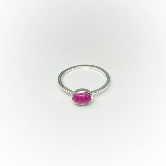 Pink Jade Ring-Rocks and Gems Canada