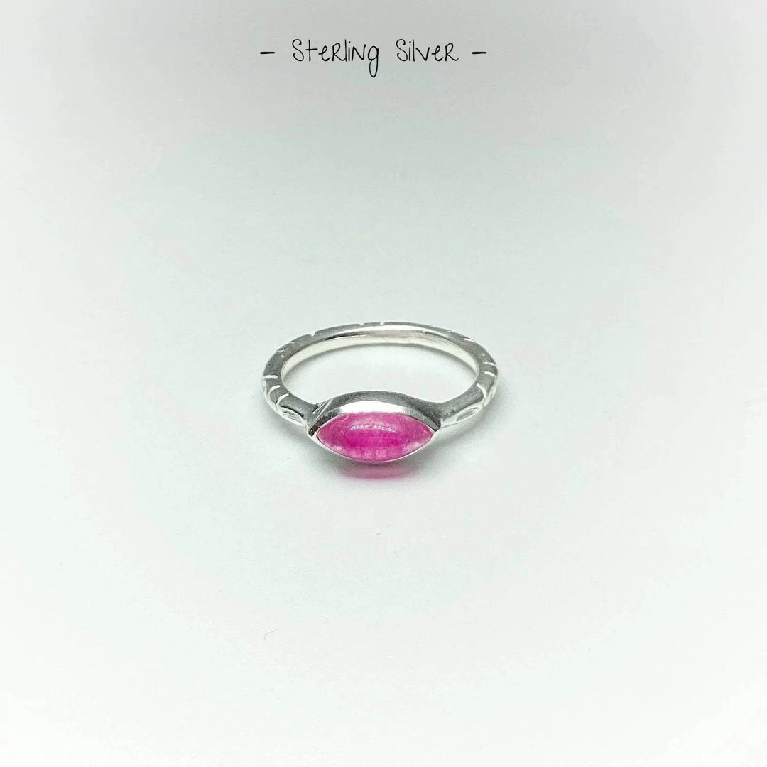 Pink Jade Ring-Rocks and Gems Canada